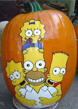 Maggie, Homer, Bart & Lisa Simpson