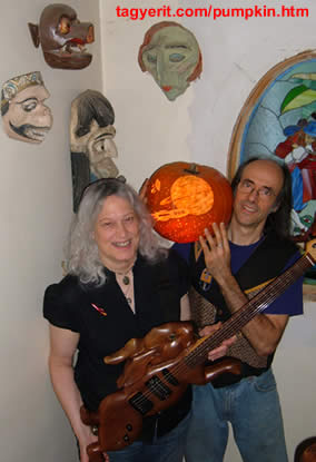 Band TagYerit with Space Pumpkin