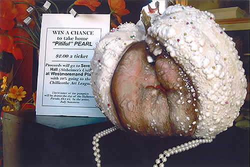 Pitiful Pearl Painted Pumpkin Raffle