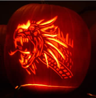 Dragon pumpkin